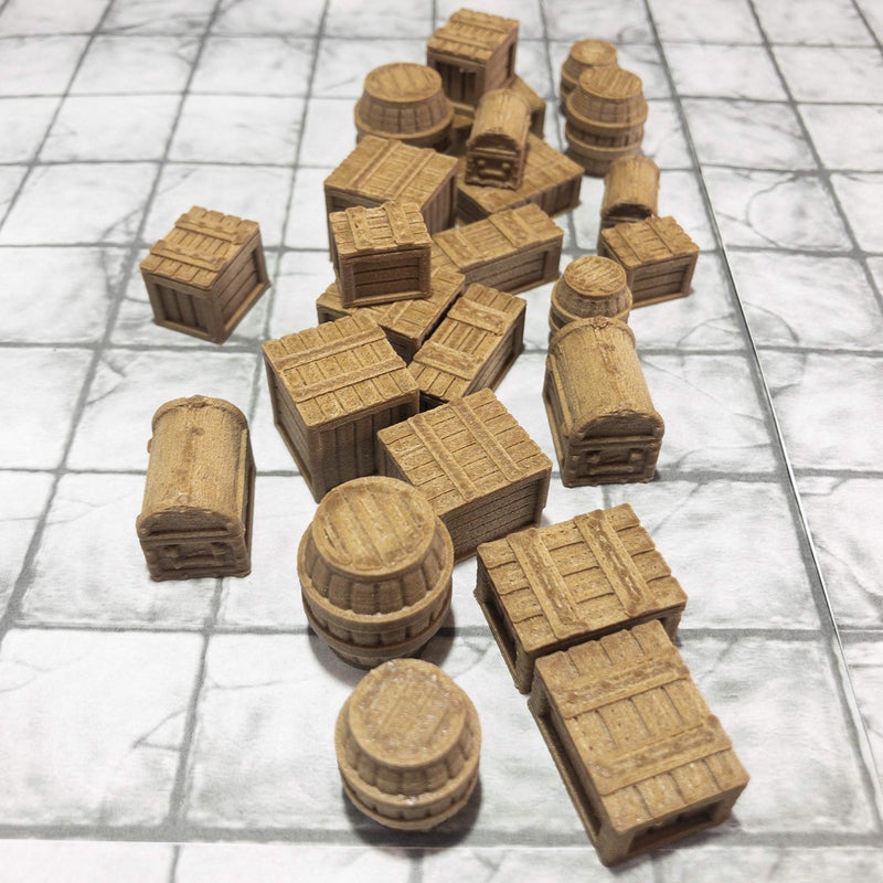 Extruded Gaming Crates Barrels and Chests - Image 5